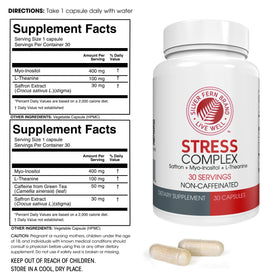 Flacon Silver Fern Complexe de Stress avec capsules
