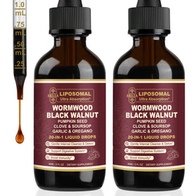 Flacon SKLIA 20-en-1 Nettoyage Liposomal avant avec étiquette