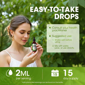 Flacon Soursop Graviola iMATCHME avec dosage de 2 ml