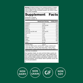 Flacon Standard Process Immuplex avec capsules