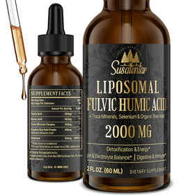 Flacon Susatentar Acide Fulvique 2000 MG vue de face