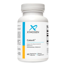 Flacon XYMOGEN ColonX 60 capsules avec étiquette