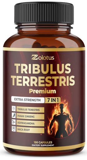 Flacon Zolotus Complément Alimentaire Tribulus Terrestris 150 Capsules