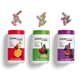 Flacons de Juice Plus+ Mélange de Fruits, Légumes et Baies