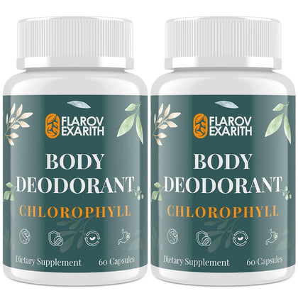 Flarovexarith capsules de chlorophylle 400mg vue de face