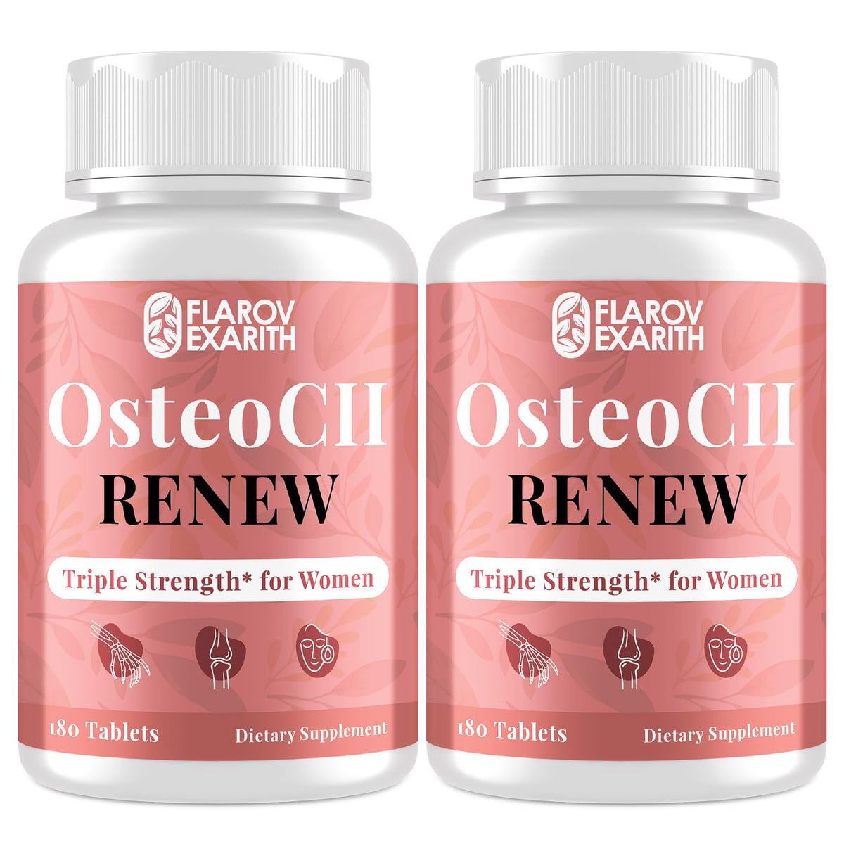 Flarovexarith OsteoCII Renew Triple Strength 360 tablettes vue avant