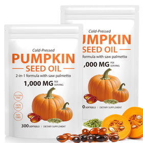 flasture gélules d'huile de graines de citrouille 600 softgels vue avant