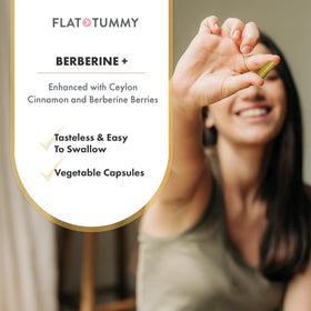 Flat Tummy Complément Alimentaire Berbérine Plus 1200mg par portion