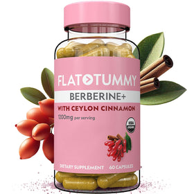 Flat Tummy Complément Alimentaire Berbérine Plus 60 capsules vue de face