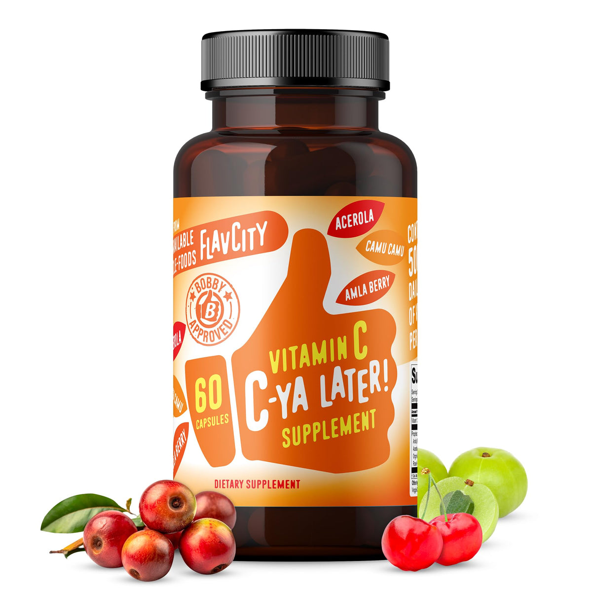 FlavCity Complément Alimentaire C-Ya Later! 60 Capsules vue de face
