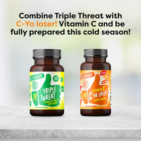 FlavCity Complément Alimentaire D3, K2 & Zinc - Capsules sur fond blanc