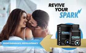 FLAWLESS FOR MEN Stamina capsule close-up