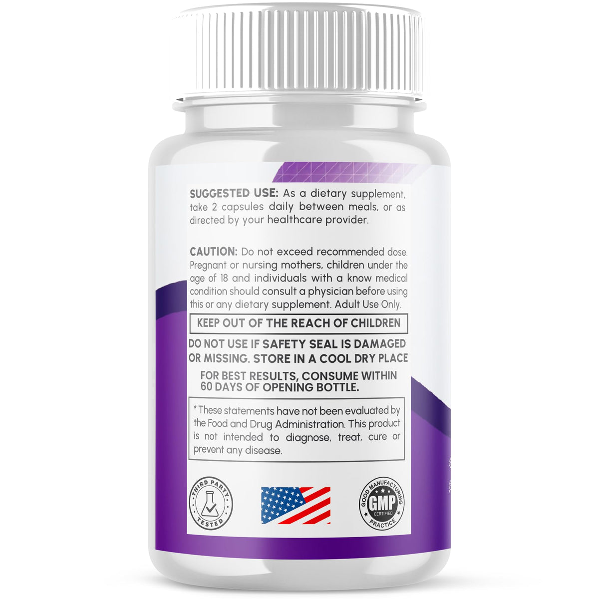 Flex University Memopezil capsules en gros plan