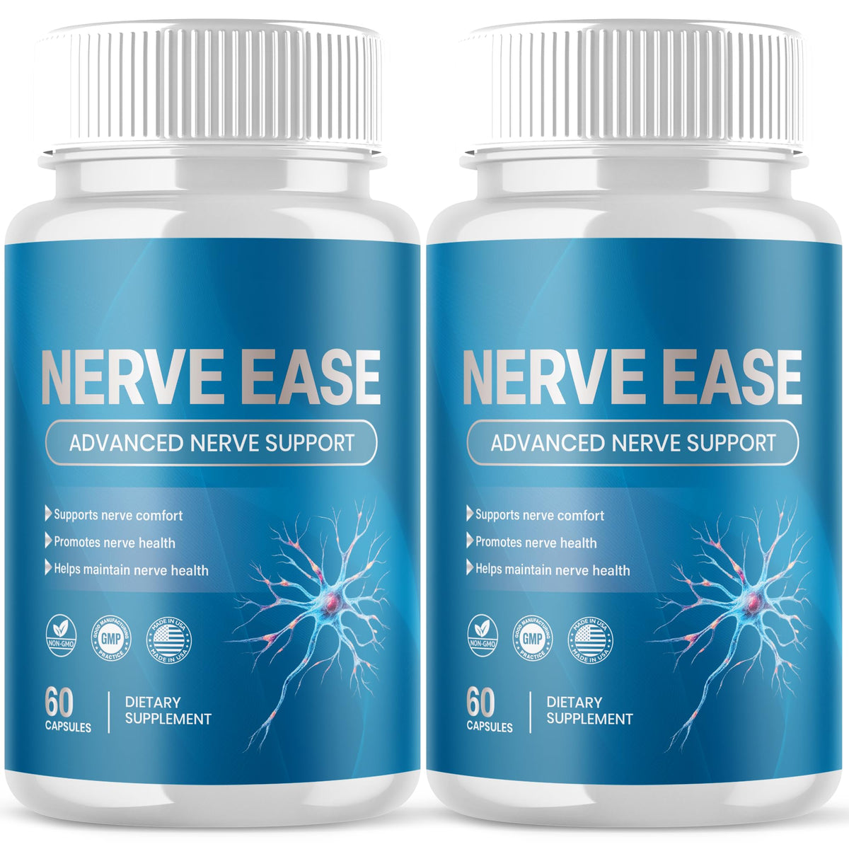 Flex University Nerve Ease Capsules 120 Caps vue de face