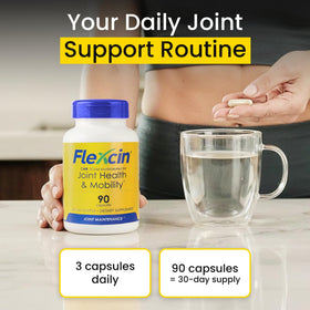 Flexcin Formule Santé des Articulations CM8 - Ingrédients principaux