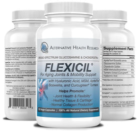 Flexicil Complément Alimentaire 120 Capsules Végétales vue arrière
