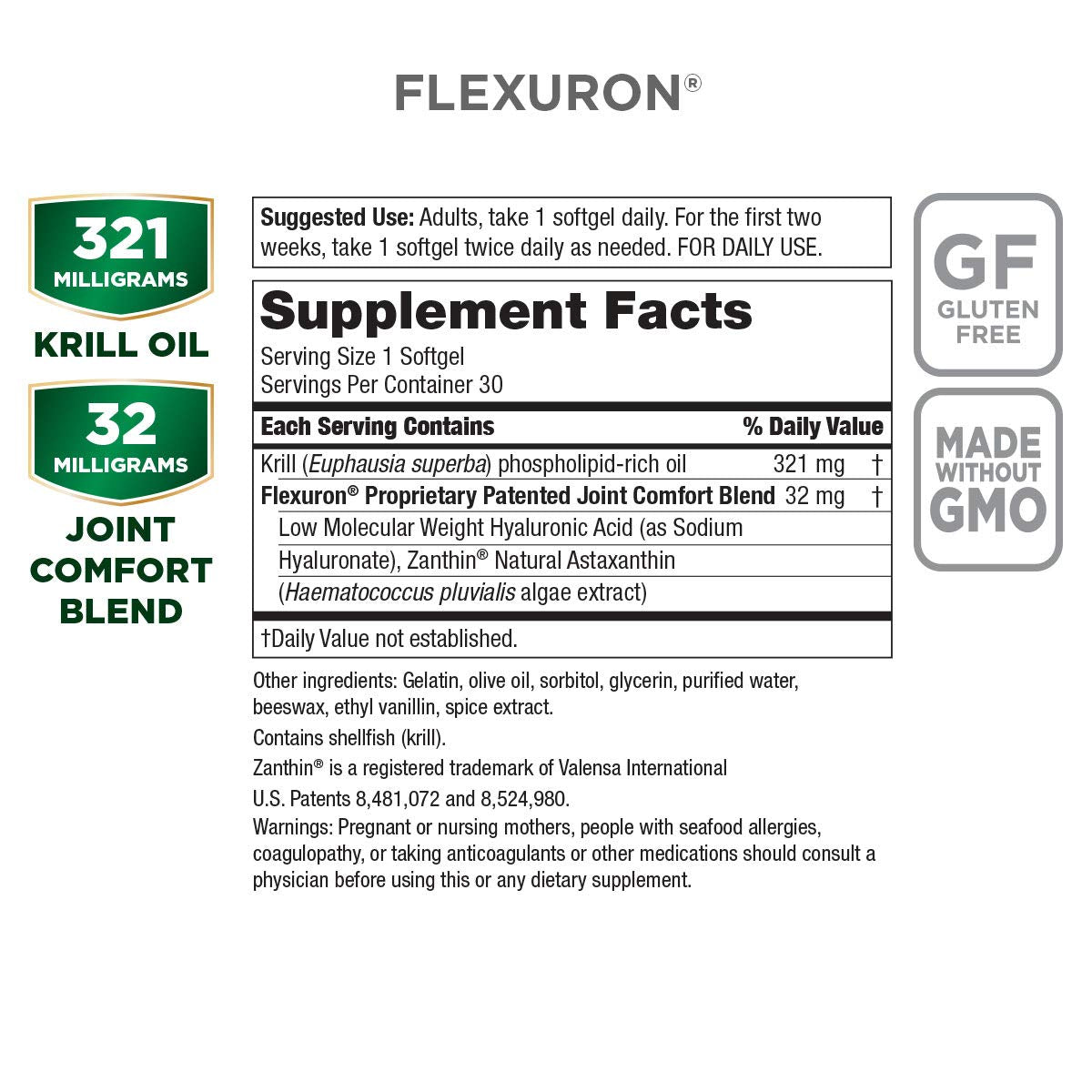 Flexuron complément articulaire, gélule facile à avaler