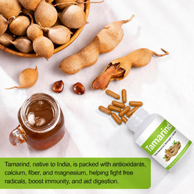 FLIKO Complément Alimentaire Tamarind Capsules dans un environnement naturel