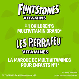 Flintstones Multivitamines Plus Fer, comprimés à mâcher, présentation ouverte
