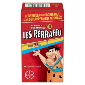 Flintstones Multivitamines Plus Fer, comprimés à mâcher, vue de côté