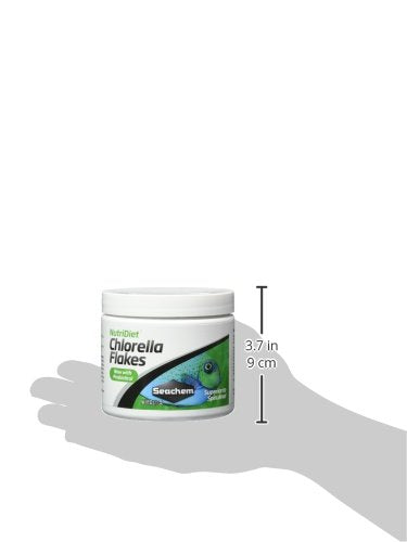 Flocons de chlorelle NutriDiet Seachem 50 g vue arrière