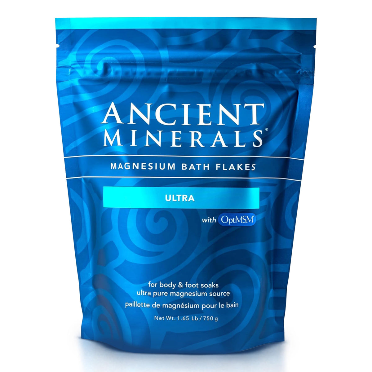 Flocons de magnésium Ultra Ancient Minerals 798g vue de face