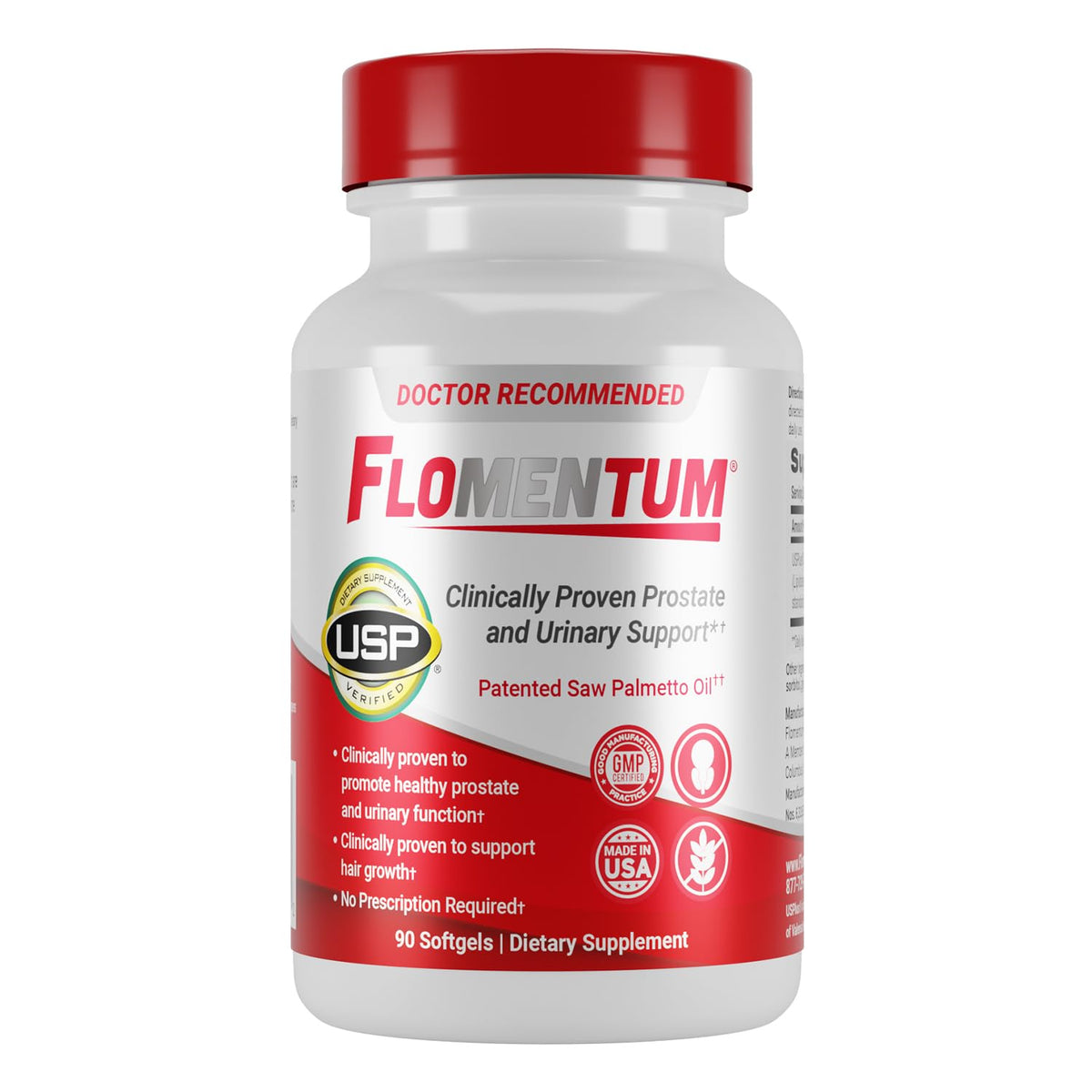 Flomentum Saw Palmetto 320mg gélules molles vue de face