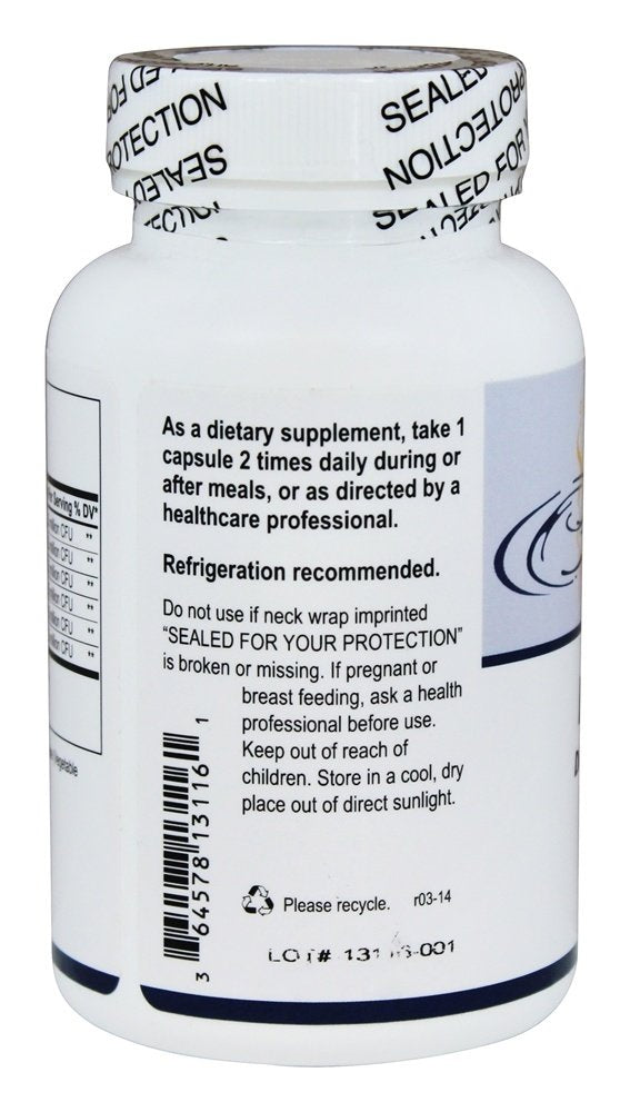 Flora 12+ 150 Capsules d'Energetix sur une table
