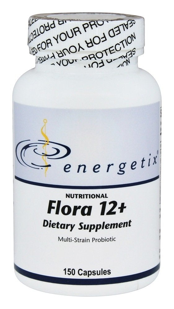 Flora 12+ 150 Capsules d'Energetix vue de face