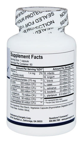 Flora 12+ 60 Capsules Energetix prise en main