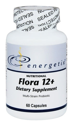 Flora 12+ 60 Capsules Energetix vue de face