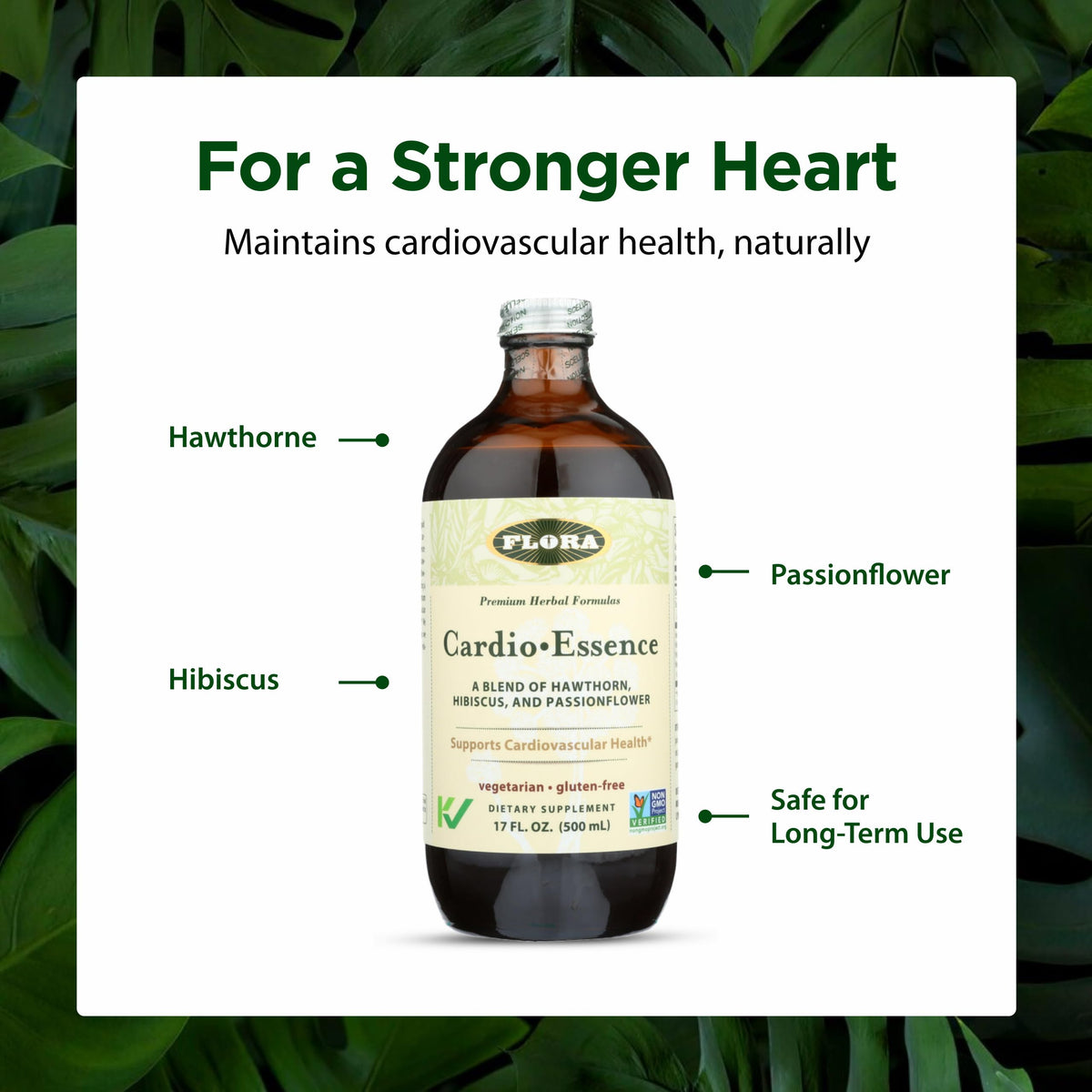 Flora Cardio-Essence, cuillère dosage de 15 ml
