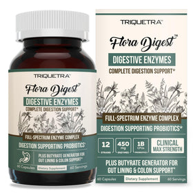 Flora daily Triquetra Health 60 capsules vue de face