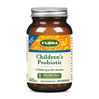 Flora Probiotique Enfants 60 capsules, vue de face