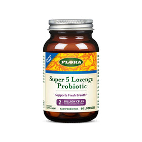 Flora Super 5 Probiotique Pastilles 60 unités - vue de face