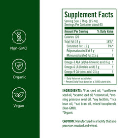 Flora Udo’s Oil Omega 3-6-9 mélange d'huiles végétales