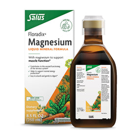 Floradix Magnésium Liquide 630g vue avant avec étiquette