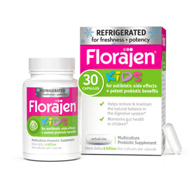 Florajen Kids Probiotique 30 Capsules vue avant