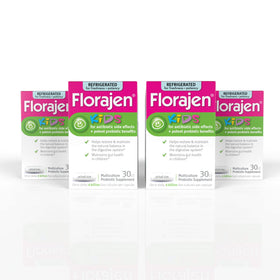 Florajen Probiotique Enfants 120 capsules, vue de face