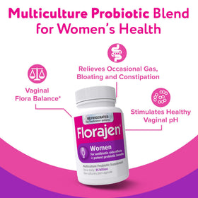 Florajen Probiotique Femmes 30 capsules emballage