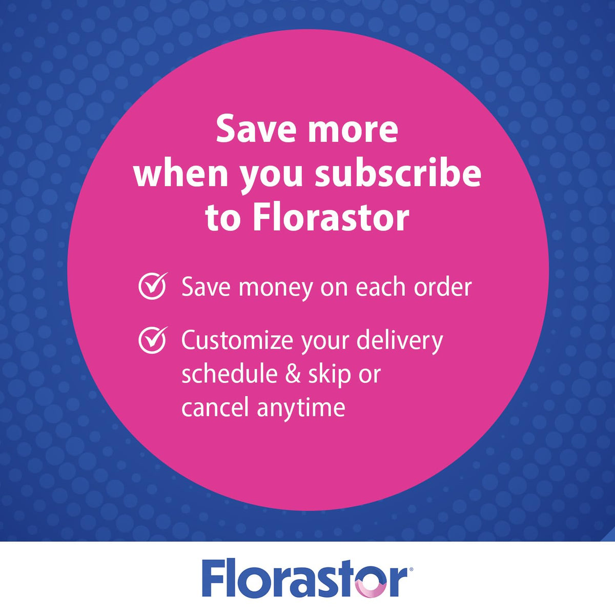 Florastor Complément Alimentaire Femme 30 Capsules dosage