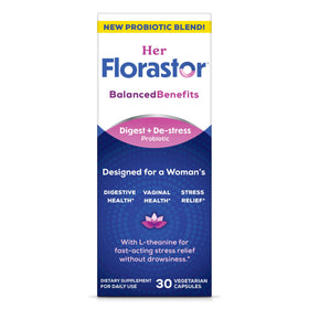 Florastor Complément Alimentaire Femme 30 Capsules vue de face