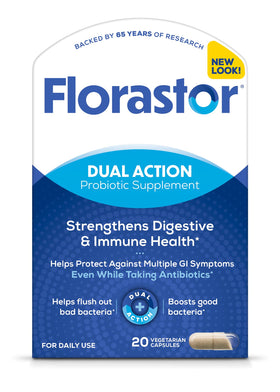 Florastor Complément Alimentaire Probiotique 20 Capsules vue de face