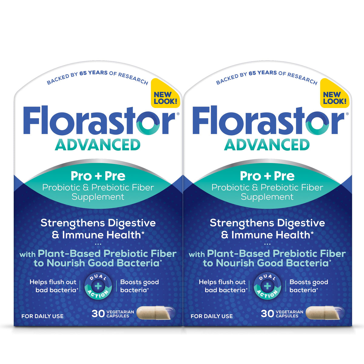 Florastor Complément Alimentaire Probiotique 30 Capsules - vue avant