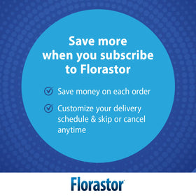 Florastor Probiotique 100 Capsules avec un verre d'eau