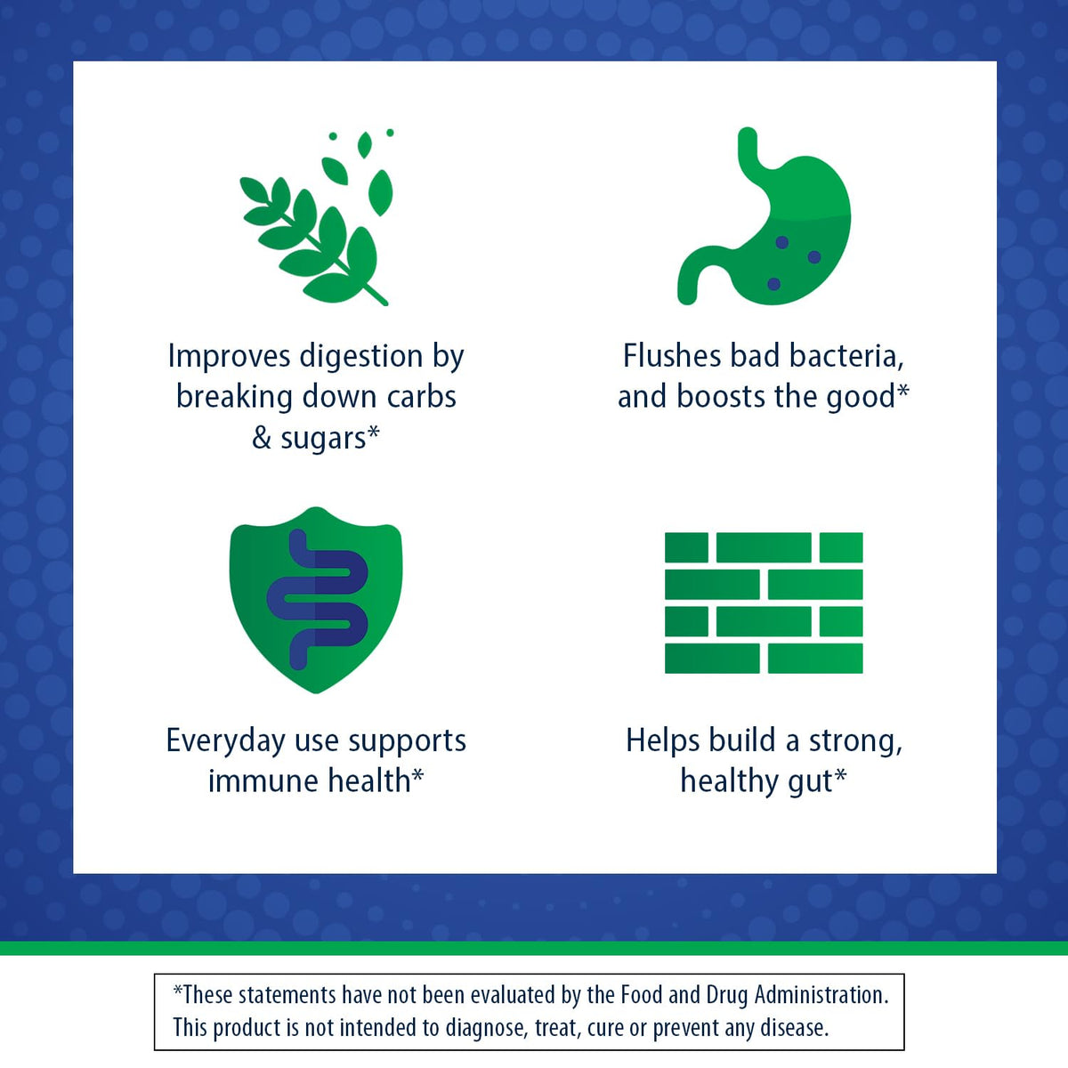 Florastor Probiotique Avancé, capsules sur fond blanc