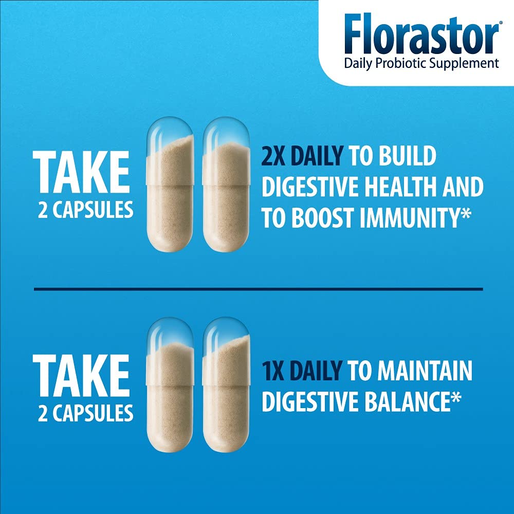 Florastor Probiotiques 20 Capsules côté