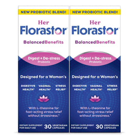 Florastor Probiotiques Femme 30 Capsules, boîte avant