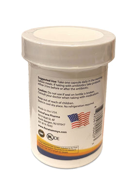FloraTummys Probiotique Adultes 50 milliards CFU, capsule sur fond blanc