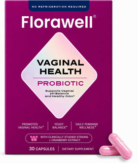 Florawell Probiotiques Vaginales 30 Capsules - vue avant